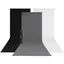 Westcott X-Drop 3-Pakk Sweep Hvit, grå og sort 158.50 x 365.76 cm