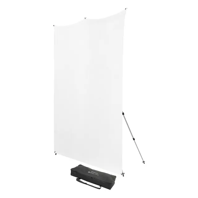 Westcott X-Drop Pro Bakgrunn Kit 8x8 2,4 x 2,4 m High-Key White 