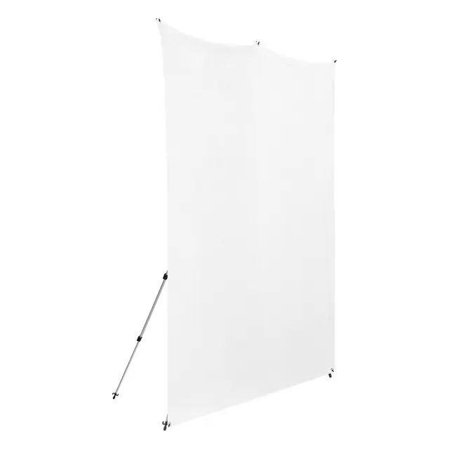 Westcott X-Drop Pro Bakgrunn Kit 8x8 2,4 x 2,4 m High-Key White 