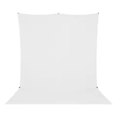 Westcott X-Drop Pro Bakgrunn 8x13 Hvit High-Key White 2,4 x 4 m. m/slep