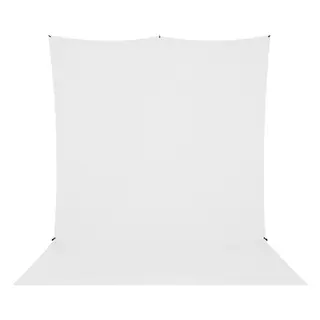 Westcott X-Drop Pro Bakgrunn 8x13 Hvit 2,4 x 4 m High-Key White m/slep