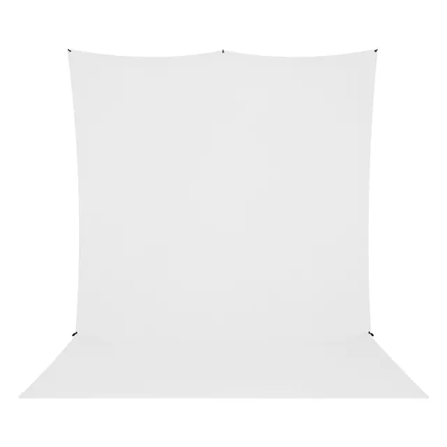 Westcott X-Drop Pro Bakgrunn 8x13 Hvit High-Key White 2,4 x 4 m. m/slep 