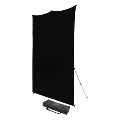Westcott X-Drop Pro Bakgrunn Kit 8x8 2,4 x 2,4 m Rich Black