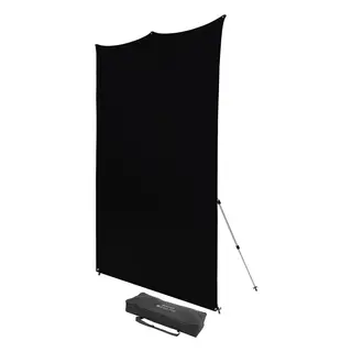 Westcott X-Drop Pro Bakgrunn Kit 8x8 2,4 x 2,4 m Rich Black