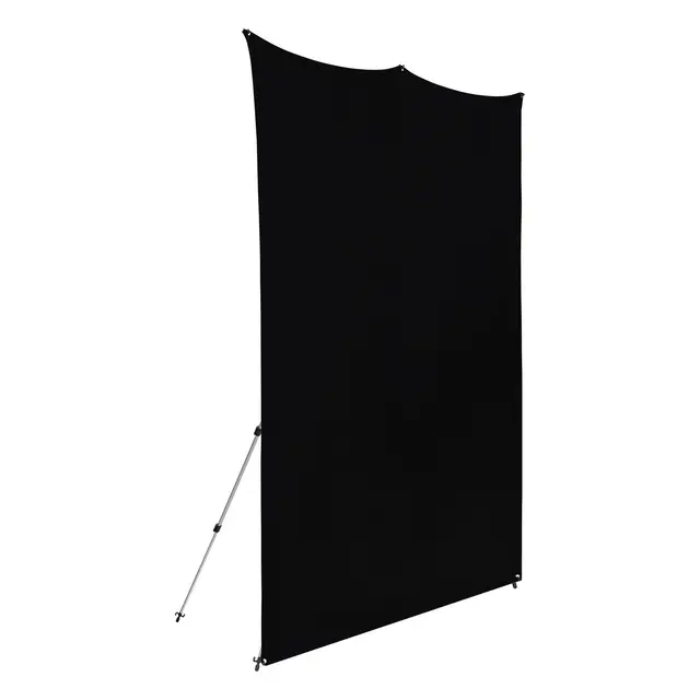 Westcott X-Drop Pro Bakgrunn Kit 8x8 2,4 x 2,4 m Rich Black 