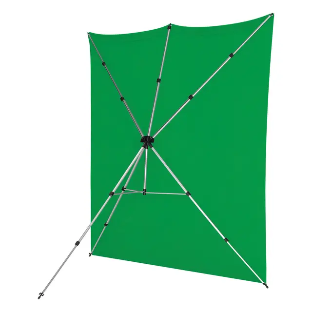 Westcott X-Drop Pro Bakgrunn Kit 8x8 2,4 x 2,4m Chroma-Key Green 