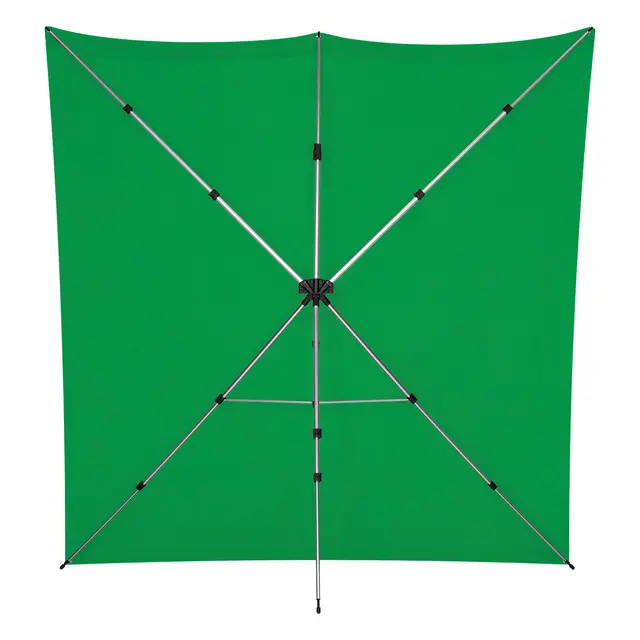 Westcott X-Drop Pro Bakgrunn Kit 8x8 2,4 x 2,4m Chroma-Key Green 