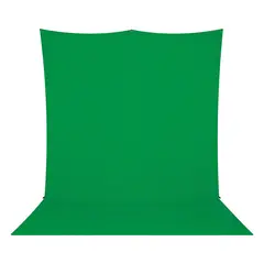 Westcott X-Drop Pro Bakgrunn 8x13 Grønn 2,4 x 4 m Chroma-Key Green m/maljer