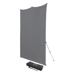 Westcott X-Drop Pro Bakgrunn Kit 8x8 2,4 x 2,4 m Neutral Gray