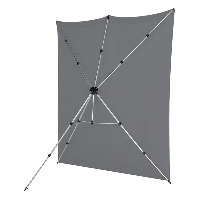 Westcott X-Drop Pro Bakgrunn Kit 8x8 2,4 x 2,4 m Neutral Gray 