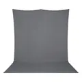 Westcott X-Drop Pro Bakgrunn 8x13 Grå 2,4 x 4 m Neutral Gray  m/slep