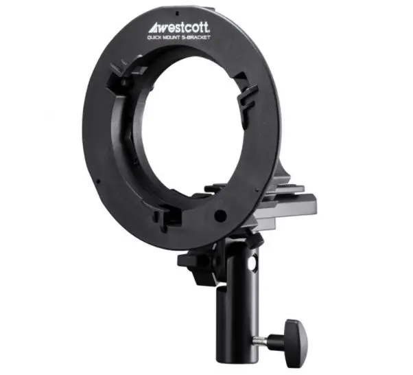 Westcott Quick-Mount S-Bracket Adapter for Bowens mount til FJ80+FJ200 