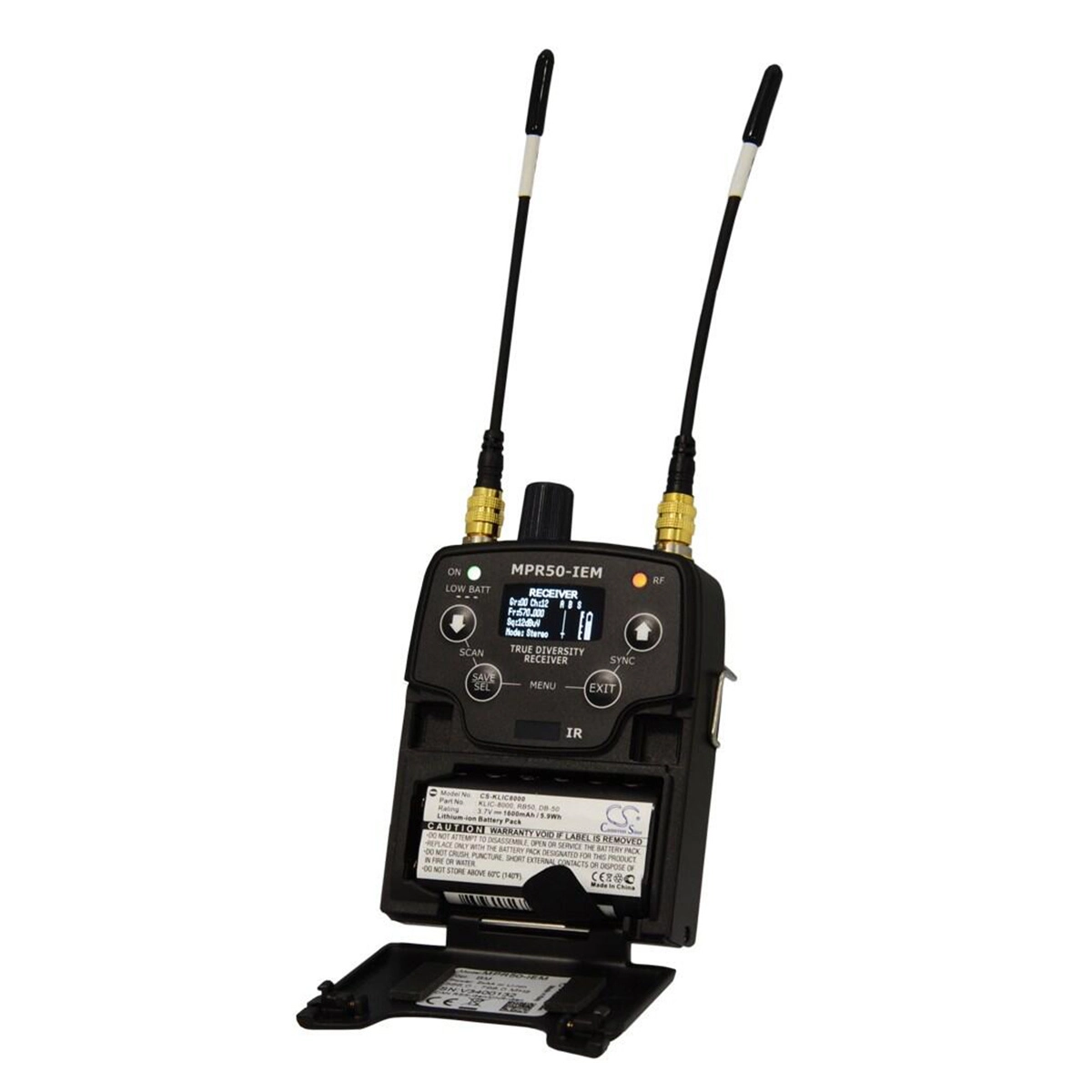 Wisycom MPR50-IEM Wideband IEM Receiver