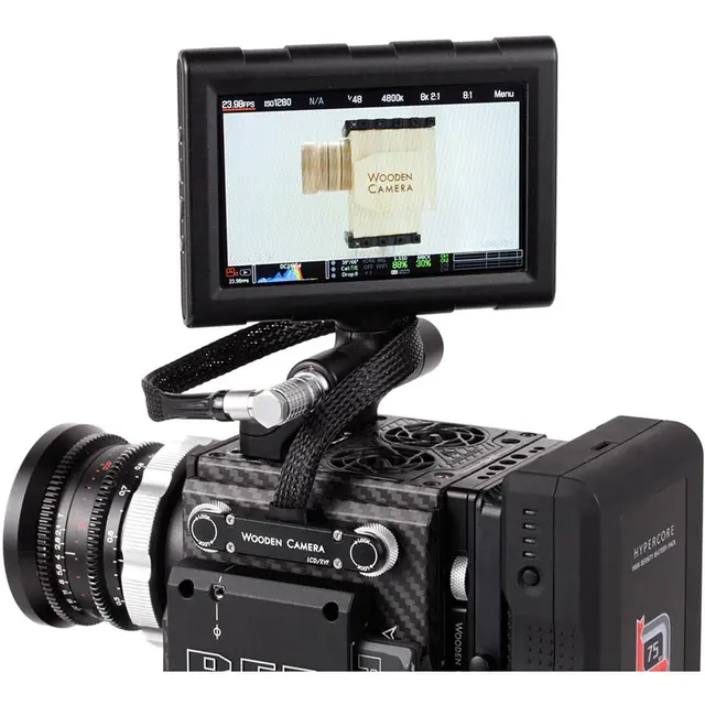 Wooden Camera RED Male Pogo to Male LEMO LCD | EVF CABLE 12" RED DSMC2 