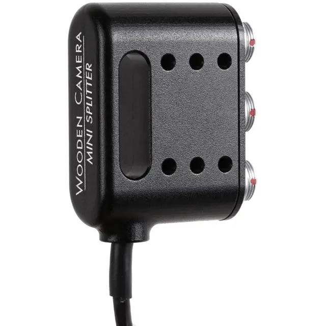 Wooden Camera - 1 to 3 Mini Power Splitt 2-Pin LEMO Strøm splitter 