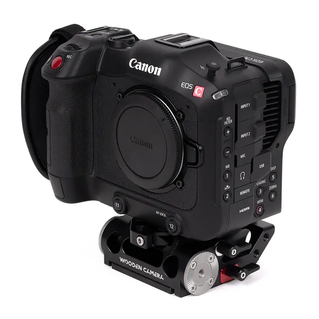 Wooden Camera LW 15mm Baseplate C70 For Canon C70 