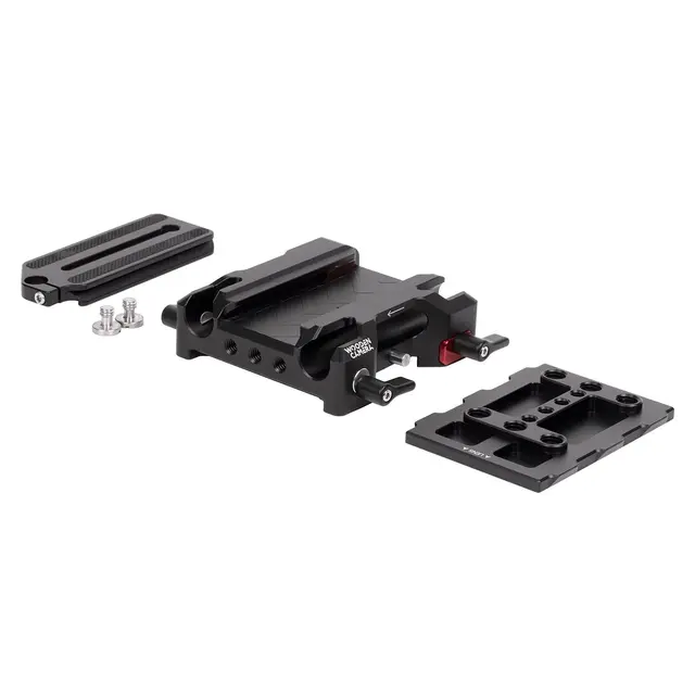 Wooden Camera LW 15mm Baseplate BPCC For Blackmagic PCC 6K G2 / 6K Pro 