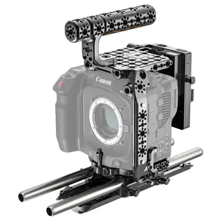 Wooden Camera Elite Accessory System For Canon EOS C80 (V-Mount)