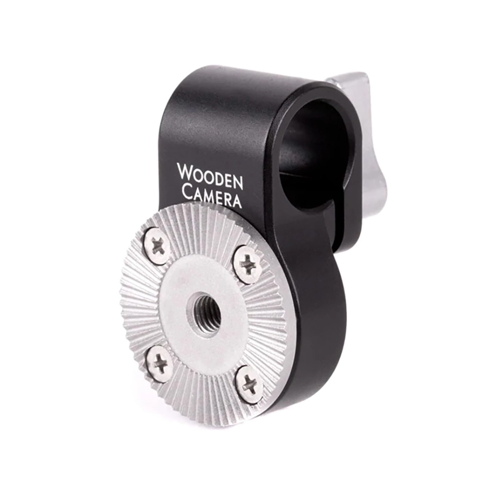 Wooden Camera 15mm Rod Clamp Arri ARRI standard handgrip to a 15mm rod