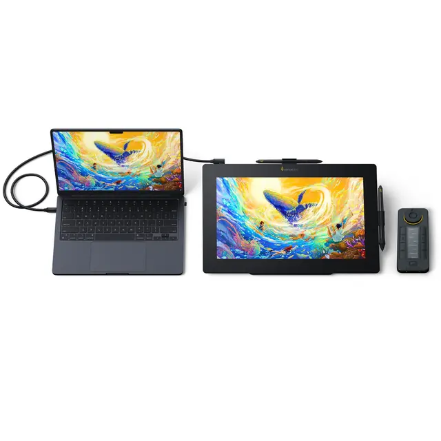Xencelabs Pen Display 16 Bundle Portabelt 4K OLED tegnebrett 
