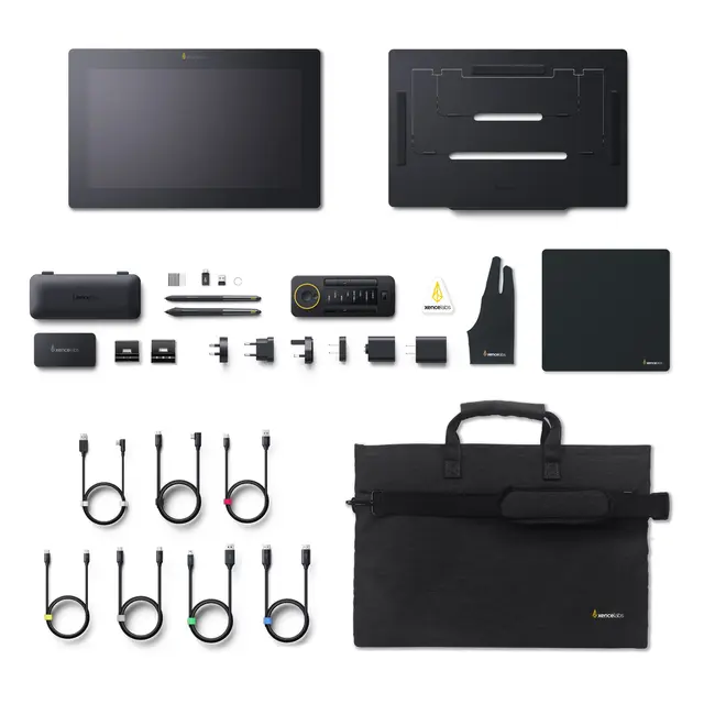 Xencelabs Pen Display 16 Bundle Portabelt 4K OLED tegnebrett 
