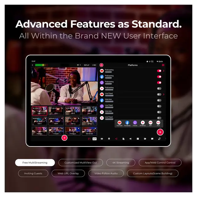 YoloBox Extreme All-In-One Live 4K Streaming & Switching 