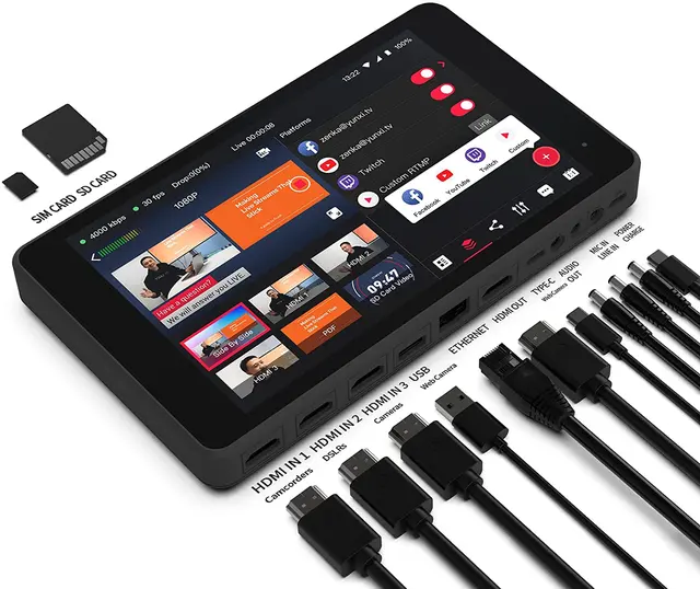 YoloBox Pro 8" LCD Live Streaming Studio 