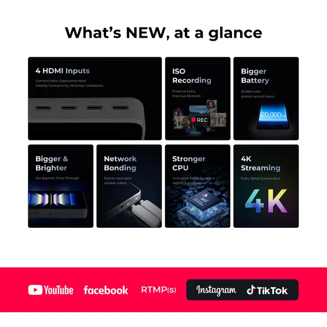YoloBox Ultra Portable All-In-One Live Streaming 