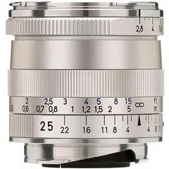Zeiss Biogon T* 25mm f/2.8 ZM s&#248;lv til Leica M