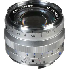 Zeiss C Sonnar T* 50mm f/1.5 ZM s&#248;lv til Leica M