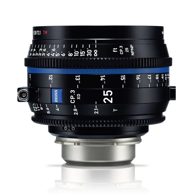 Zeiss Cine Compact Prime CP.3 25mm XD PL 25mm PL-mount 