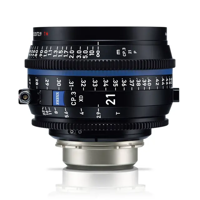 Zeiss Cine Compact Prime CP.3 21mm XD PL 21mm PL-mount 