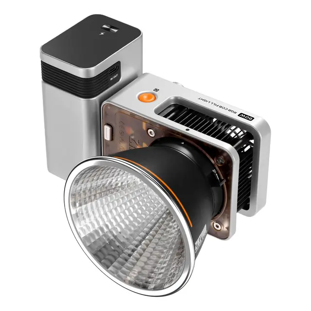 Zhiyun LED Molus X60 COB Light RGB Combo 60W LED RGB m/ Batt. + reflektor 