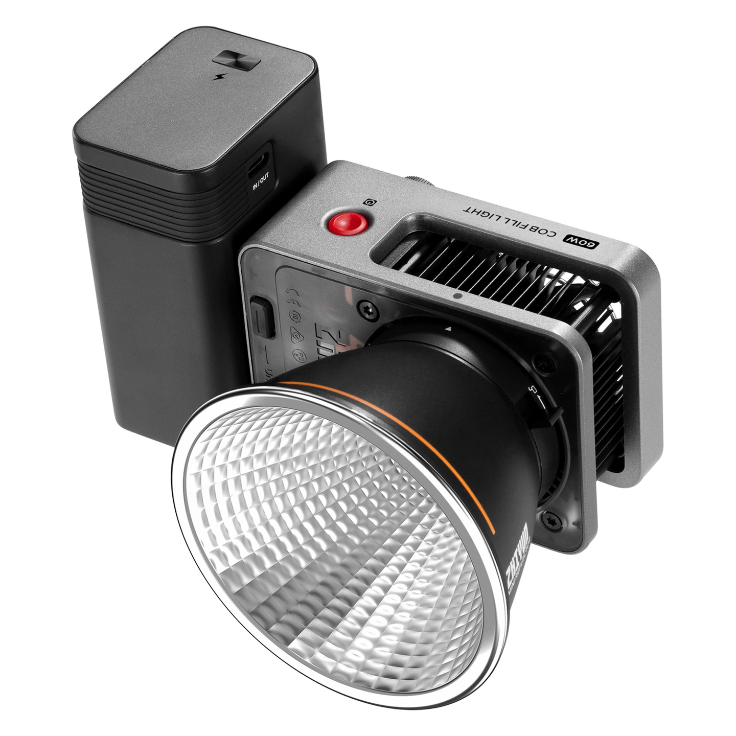 Zhiyun Molus X60 COB Bi-C. Combo LED 60W LED Bi-Color m/ Batteri + reflektor