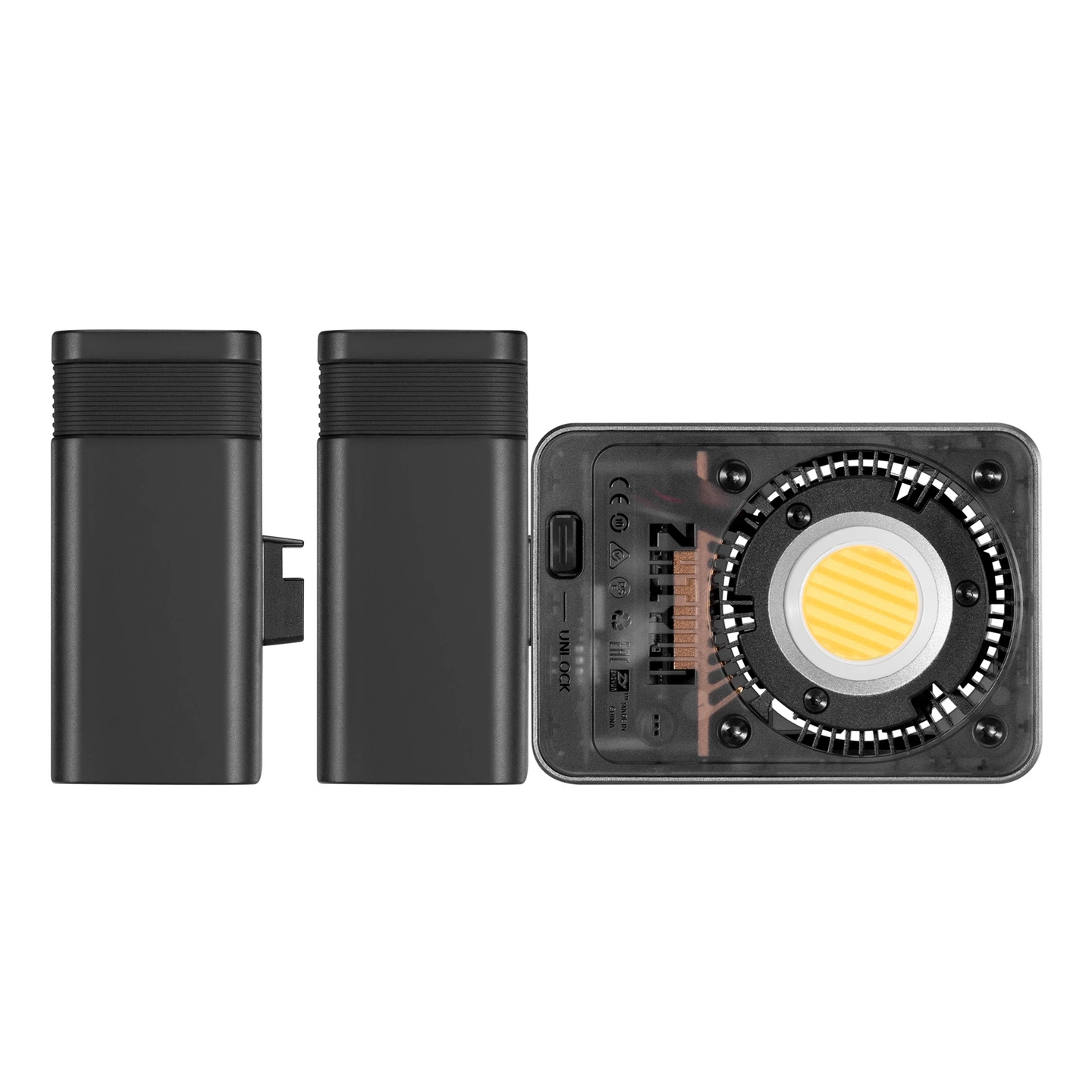 Zhiyun Molus X60 COB Bi-C. Pro LED 60W LED Bi-Color m/ 2x Batteri + reflekt