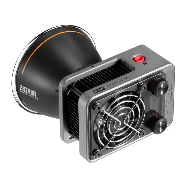 Zhiyun LED Molus X60 COB Bi-C. Pro 60W LED Bi-Color m/ 2x Batteri + reflekt 