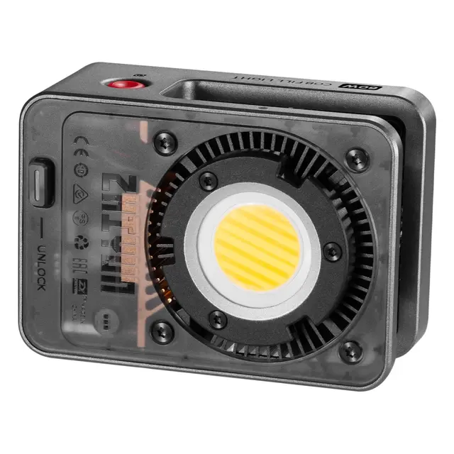 Zhiyun LED Molus X60 COB Bi-C. Pro 60W LED Bi-Color m/ 2x Batteri + reflekt 