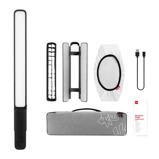 Zhiyun LED Fiveray F100 Tube Light Håndholdt LED tubelys 