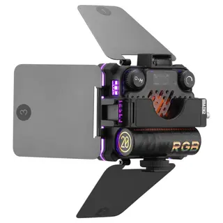 Zhiyun Fiveray M20C RGB Combo Pocket KIT Pocket Light 20W LED lys L&#229;ved&#248;r/Grid