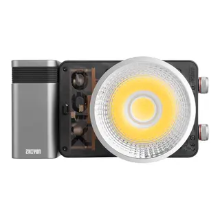 Zhiyun LED Molus X100 COB Bi-C. Pro 100W LED Bi-Color m/Batteri + reflektor