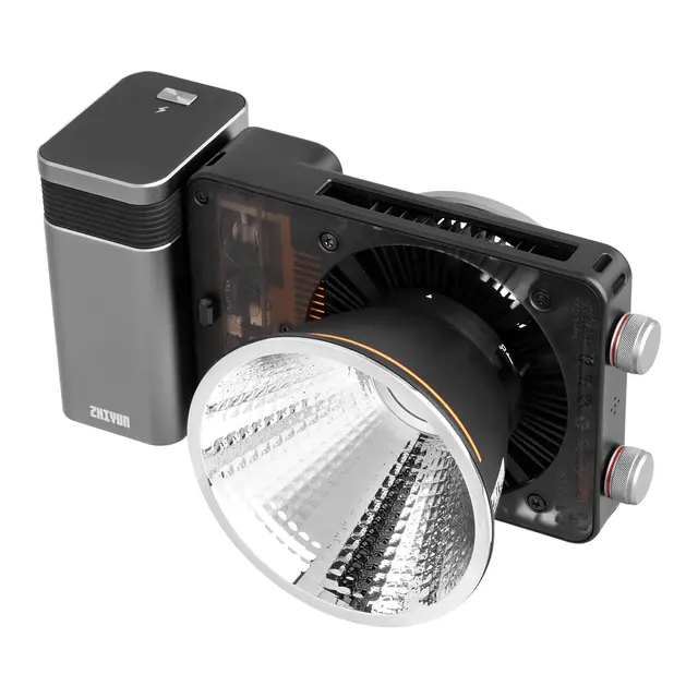 Zhiyun LED Molus X100 COB Bi-C. Pro 100W LED Bi-Color m/Batteri + reflektor 