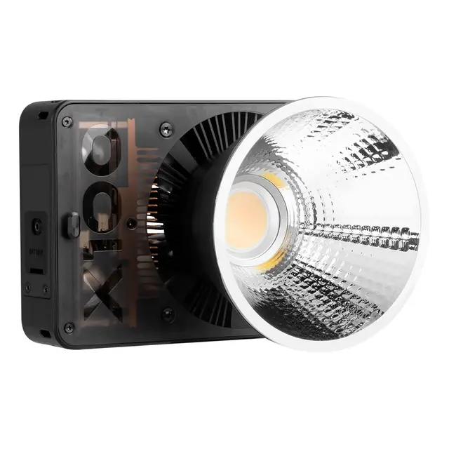 Zhiyun LED Molus X100 COB Bi-C. Pro 100W LED Bi-Color m/Batteri + reflektor 