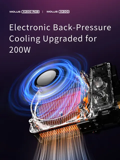 Zhiyun Molus X200 Bi-Color COB Light KIT 200W. 2700-6500K. Combo Kit 