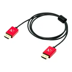 ZILR Ultra High Speed HDMI Kabel 1m Ethernet/Hyper-Thin 8Kp60 Secure Type-A