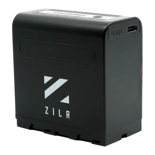ZILR NP-F970 Battery 30W 10,050mAh 10050mAh USB Type-C Power Delivery 