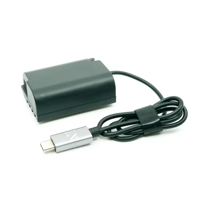 ZILR USB-C to Panasonic BLK-22 DMW-DCC17 USB-C dummy adapter for S5II serie 