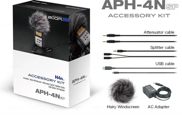 Zoom APH-4n PRO Tilbehørspakke forH4nPro/H4nSP/H4n 