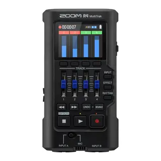 Zoom R4 MultiTrak 4-track 32bit Recorder Multitrack-opptaker med 32-Bit Float