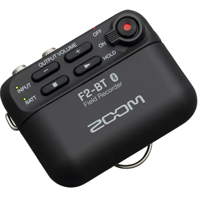 Zoom F2-BT Ultrakompact Field Recorder Bluetooth-aktivert 