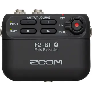 Zoom F2-BT Ultrakompact Field Recorder Bluetooth-aktivert